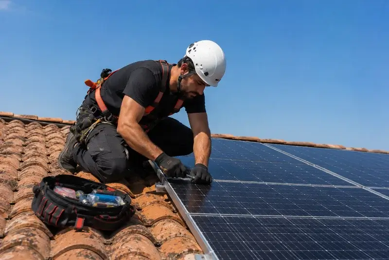 Maintenance et monitoring de panneaux solaires en Loire Atlantique